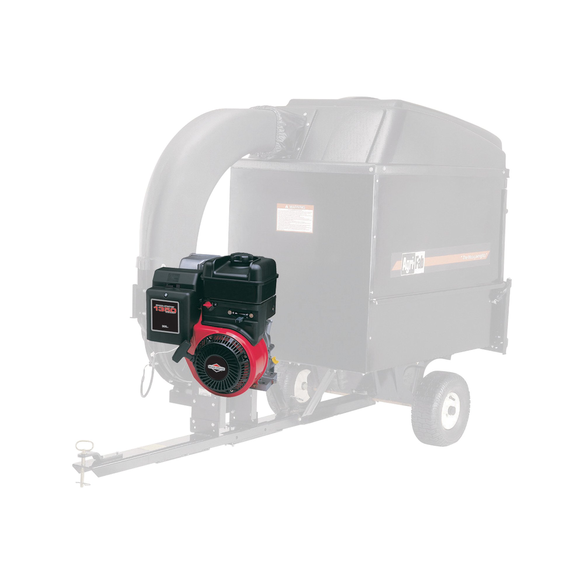 Briggs & Stratton I/C Horizontal Engine — 305cc 1350 Series, 13.5 Gross Torque, 3/4in. x 2 21/32in. Shaft, Model# 202332-0563-B1